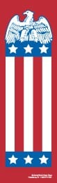 96" x 30" Sunbrella Street Banner - US Eagle - Liberty Flag & Specialty