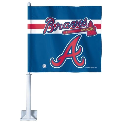 Atlanta Braves Car Flag - Liberty Flag & Specialty