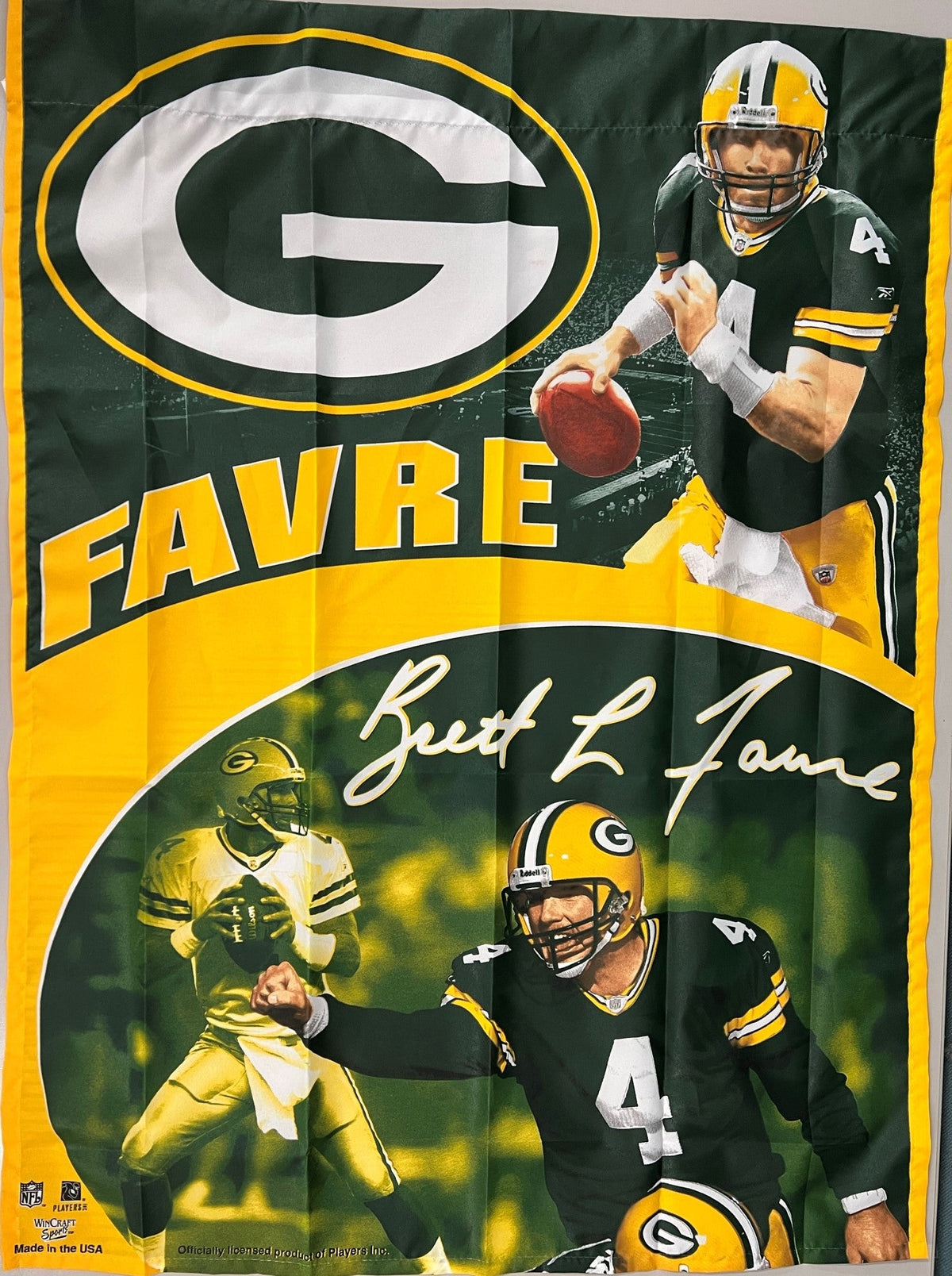 BRETT FAVRE CUSTOM GREEN BAY PACKERS JERSEY