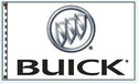 Buick Flag Liberty Flag & Specialty 2 1/2' x 3 1/2' Silver Logo 