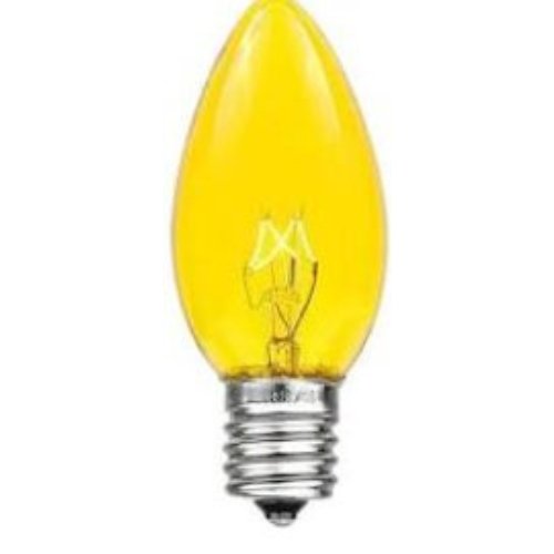 C9 - 7W Incandescent Bulb 25pk - Liberty Flag & Specialty