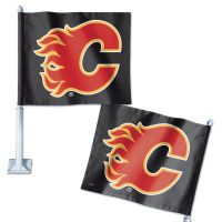 Calgary Flames Car Flag - Liberty Flag & Specialty