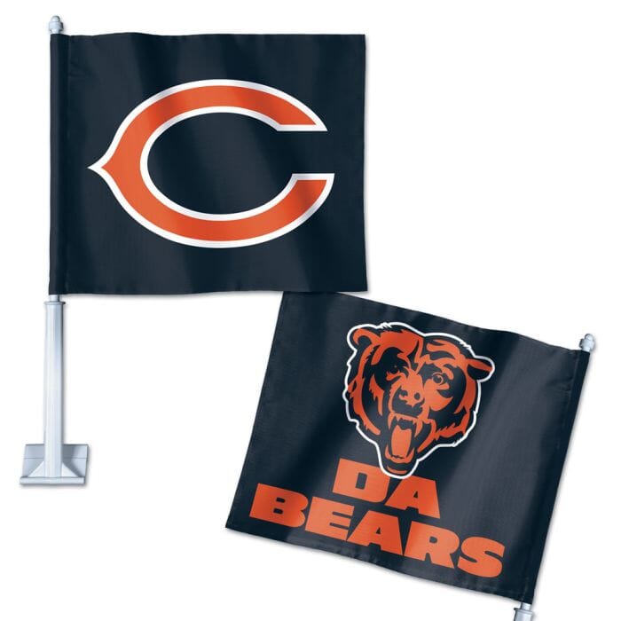 Chicago Bears Car Flag - Liberty Flag & Specialty