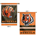 Cincinnati Bengals Double-Sided Banner - Liberty Flag & Specialty