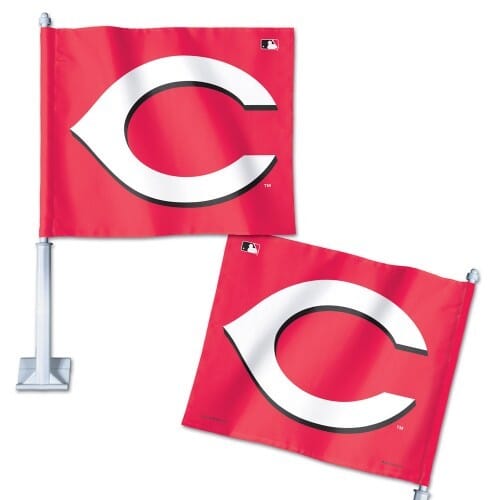 Cincinnati Reds Car Flag - Liberty Flag & Specialty