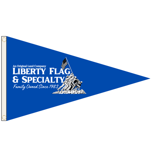 Custom Print Triangle Flags - Liberty Flag & Specialty
