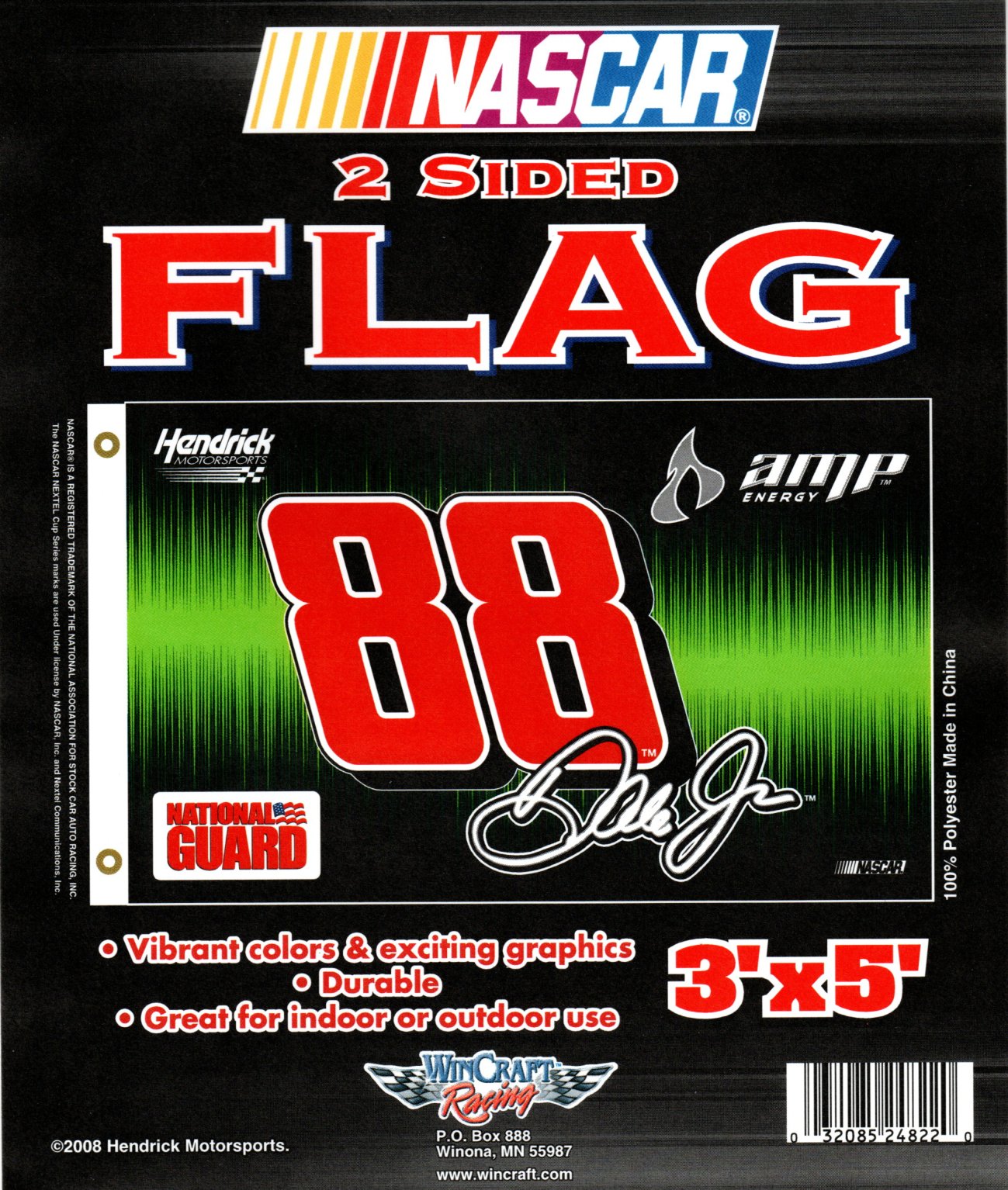 Dale Jr. National Guard 2 Sided Flag - Liberty Flag & Specialty