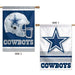 Dallas Cowboys Double-Sided Banner - Liberty Flag & Specialty