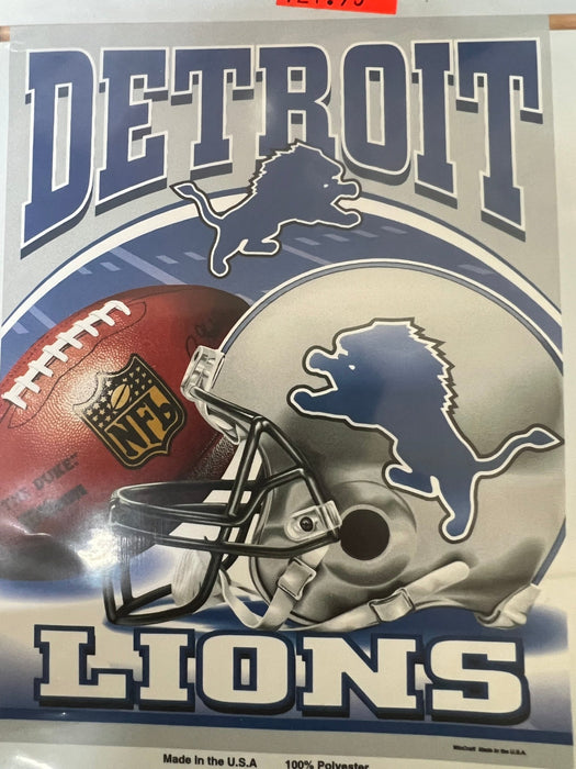 Detroit Lions Banner 27" x 37" - Liberty Flag & Specialty