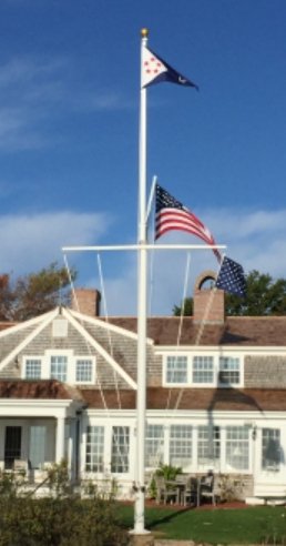 Fiberglass Marine Flagpole - Liberty Flag & Specialty