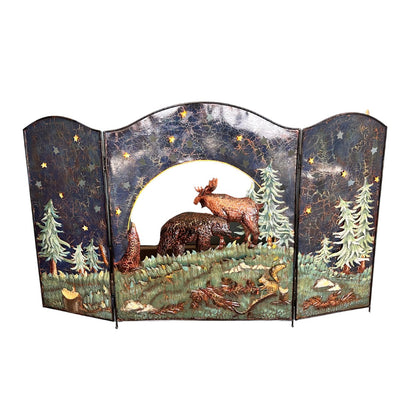 Fireplace Screen 3-Panel Forest - Liberty Flag & Specialty