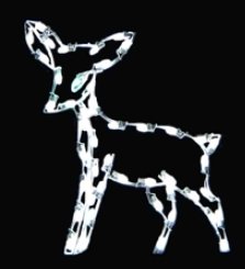 First Class Deluxe Deer Family - Liberty Flag & Specialty