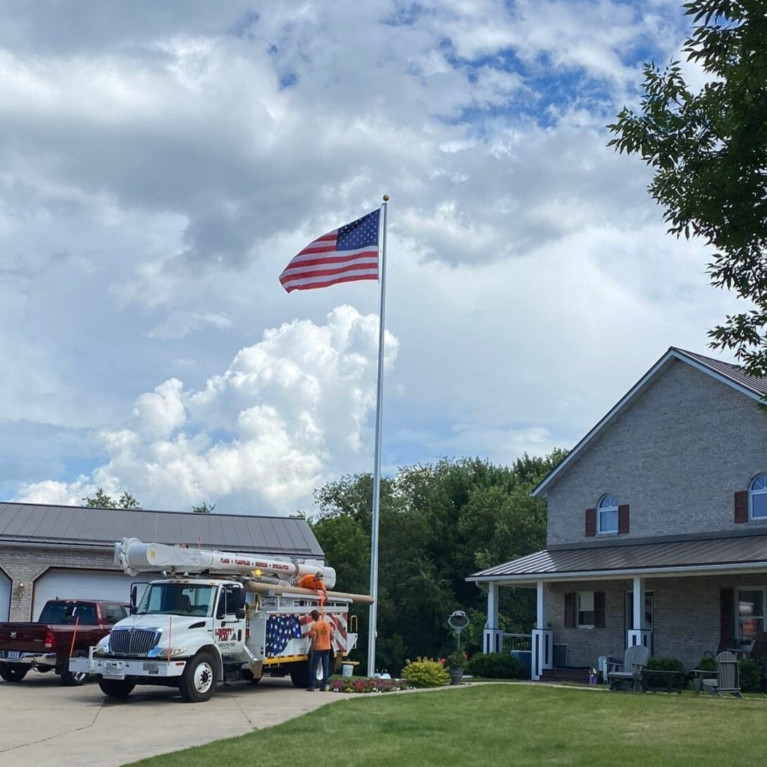 Heavy Duty Aluminum Flagpoles - Liberty Flag & Specialty