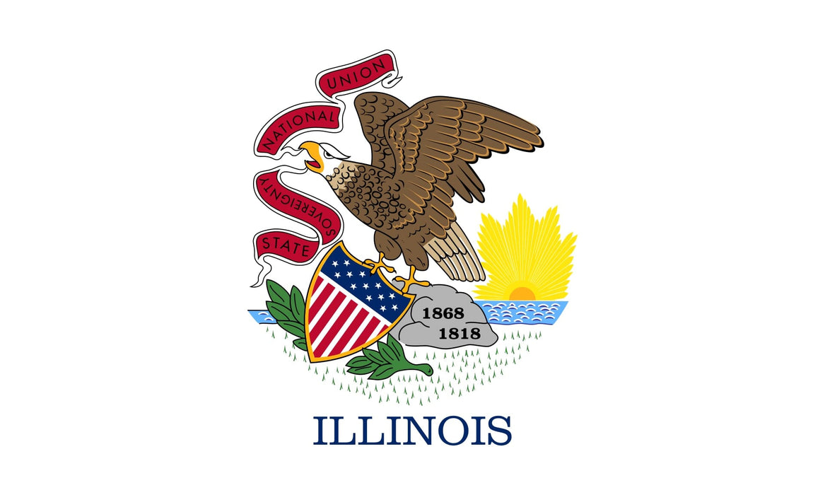 Illinois State Flag - Liberty Flag & Specialty