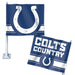 Indianapolis Colts Car Flag - Liberty Flag & Specialty