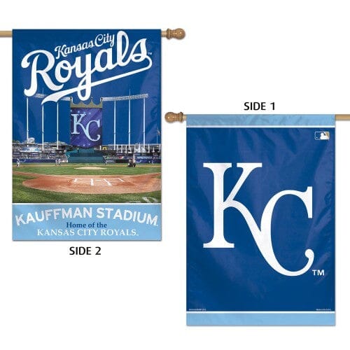 Kansas City Royals Double-Sided Banner - Liberty Flag & Specialty
