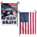 Land of the Free Garden Banner - Liberty Flag & Specialty