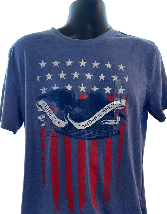 Liberty & Justice T-Shirt - Liberty Flag & Specialty