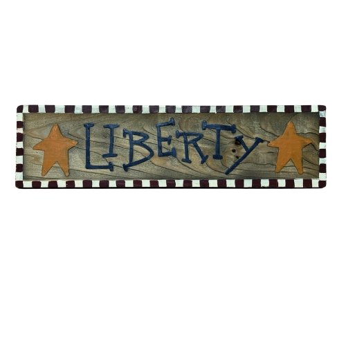 Liberty Stars Wood Sign - Liberty Flag & Specialty