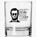 Lincoln in Shades Whiskey Glass - Liberty Flag & Specialty