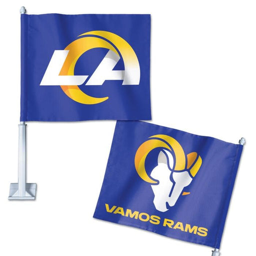 Los Angeles Rams Car Flag - Liberty Flag & Specialty
