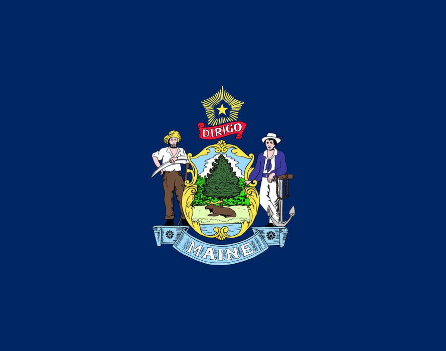 Maine State Flag - Liberty Flag & Specialty
