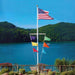 Marine Aluminum Flagpole - Liberty Flag & Specialty