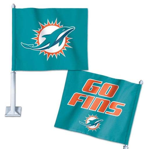 Miami Dolphins Car Flag - Liberty Flag & Specialty