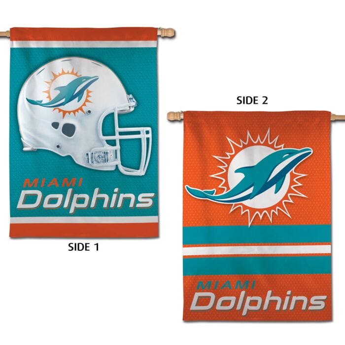 Miami Dolphins Double-Sided Banner - Liberty Flag & Specialty