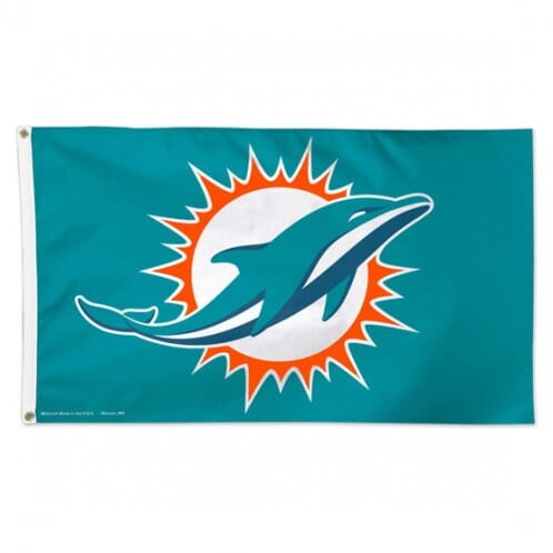 Miami Dolphins Flag- Teal - Liberty Flag & Specialty