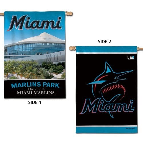 Miami Marlins Double-Sided Banner - Liberty Flag & Specialty