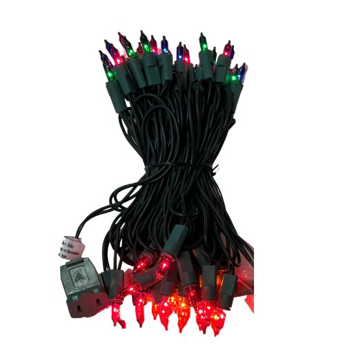 Mini 50 Light Incandescent String - Liberty Flag & Specialty