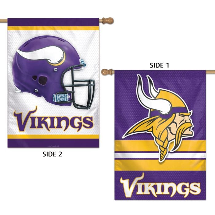 Minnesota Vikings Double-Sided Banner - Liberty Flag & Specialty