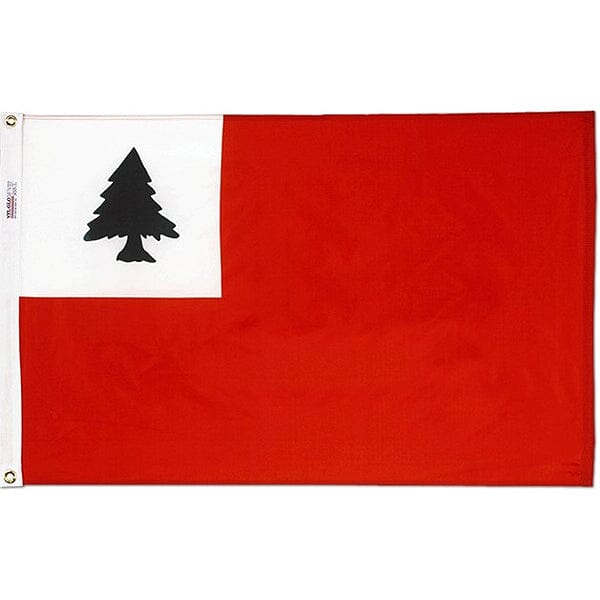 Flag of New England (Continental) with Pine Tree at Liberty Flag ...
