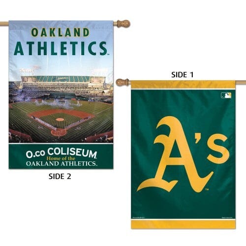 Oakland A's Double-Sided Banner - Liberty Flag & Specialty