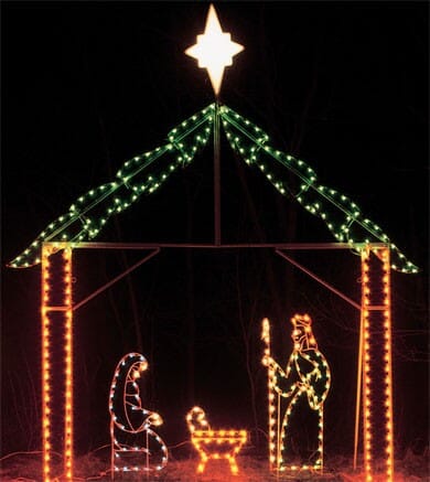 Outdoor Nativity Extravaganza - Liberty Flag & Specialty