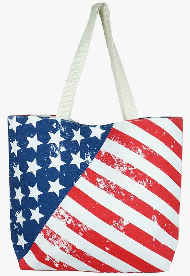 Patriotic USA Flag Tote - Liberty Flag & Specialty