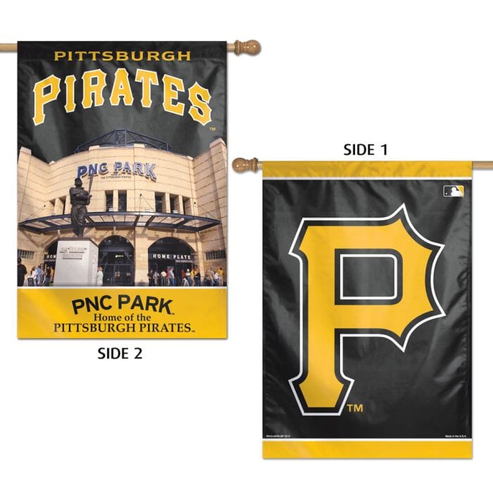 Pittsburgh Pirates Double-Sided Banner - Liberty Flag & Specialty