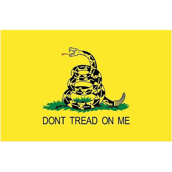 Poly-Knit 3'x5' Gadsden Flag - Liberty Flag & Specialty