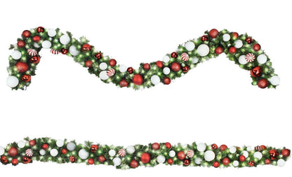 Pre-Decorated 9' Garland Swag - Liberty Flag & Specialty