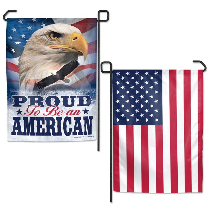 Proud to be an American Garden Banner - Liberty Flag & Specialty
