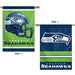 Seattle Seahawks Double-Sided Banner - Liberty Flag & Specialty