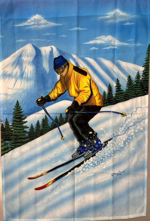 Skier House Banner - Liberty Flag & Specialty