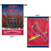 St. Louis Cardinals Double-Sided Banner - Liberty Flag & Specialty