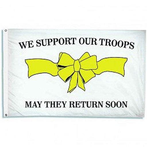 Support Our Troops - 3' x 5' Nylon - Liberty Flag & Specialty