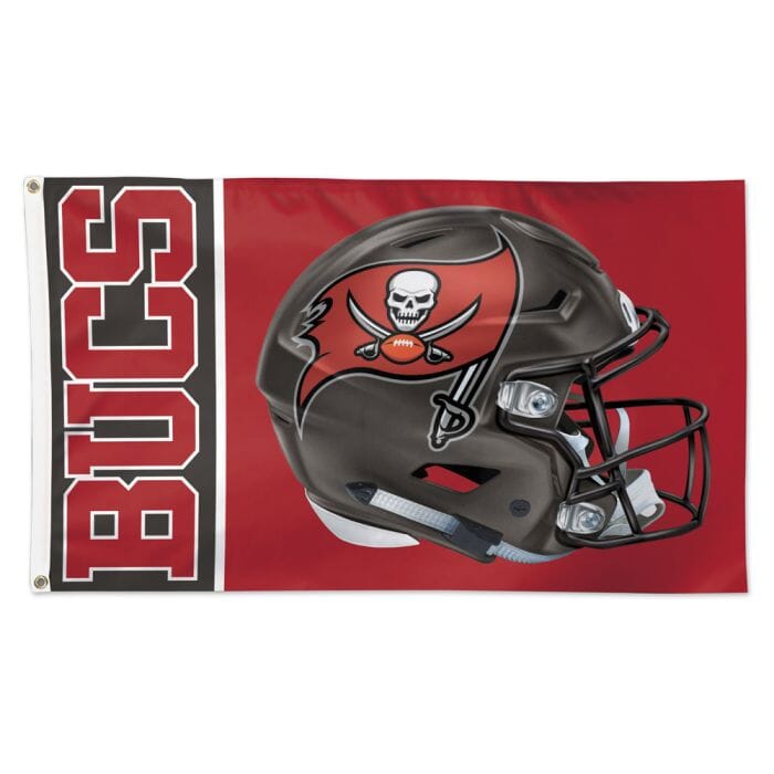 Tampa Bay Buccaneers Flag- Helmet - Liberty Flag & Specialty