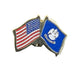 Us and State Lapel Pins - Liberty Flag & Specialty