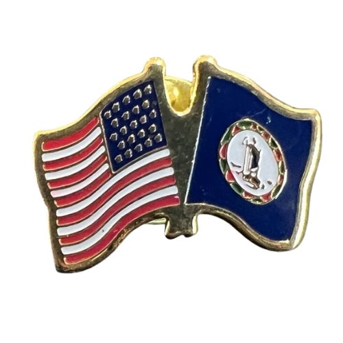 Us and State Lapel Pins - Liberty Flag & Specialty