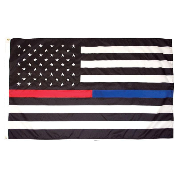 US Red & Blue Thin Line Flag - Liberty Flag & Specialty