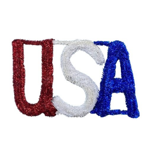 USA garland sign - Liberty Flag & Specialty